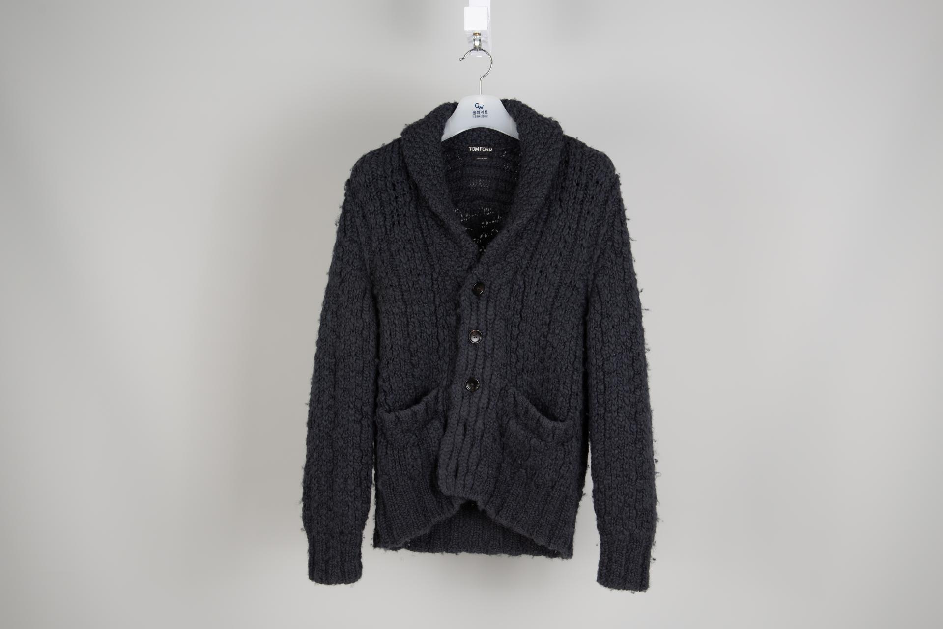 의류클리닝 이미지: [TOMFORD 톰포드] 숄카라 가디건