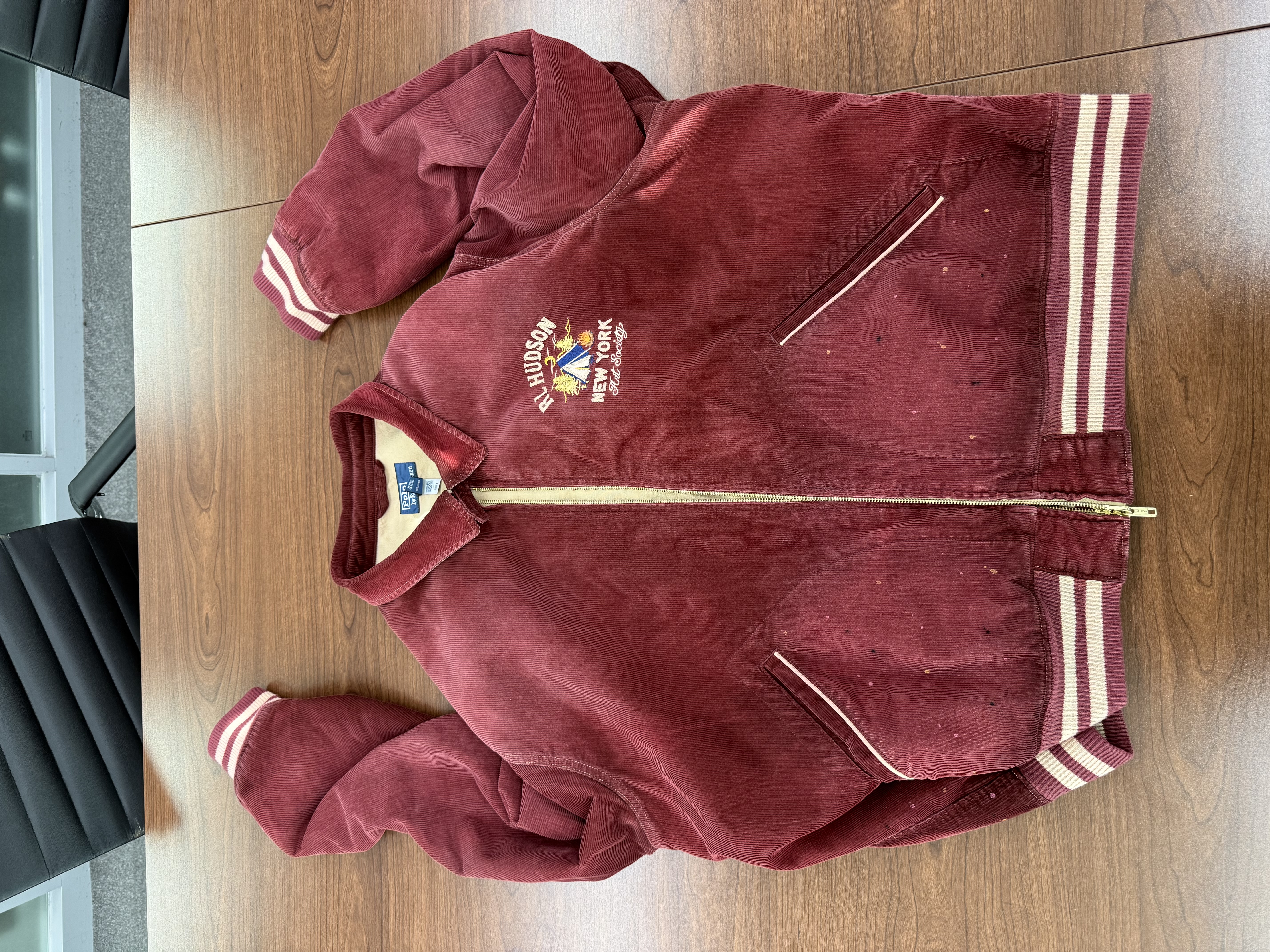 세탁 | 수선비용문의 이미지: 코듀로이 자켓 물빠짐 현상